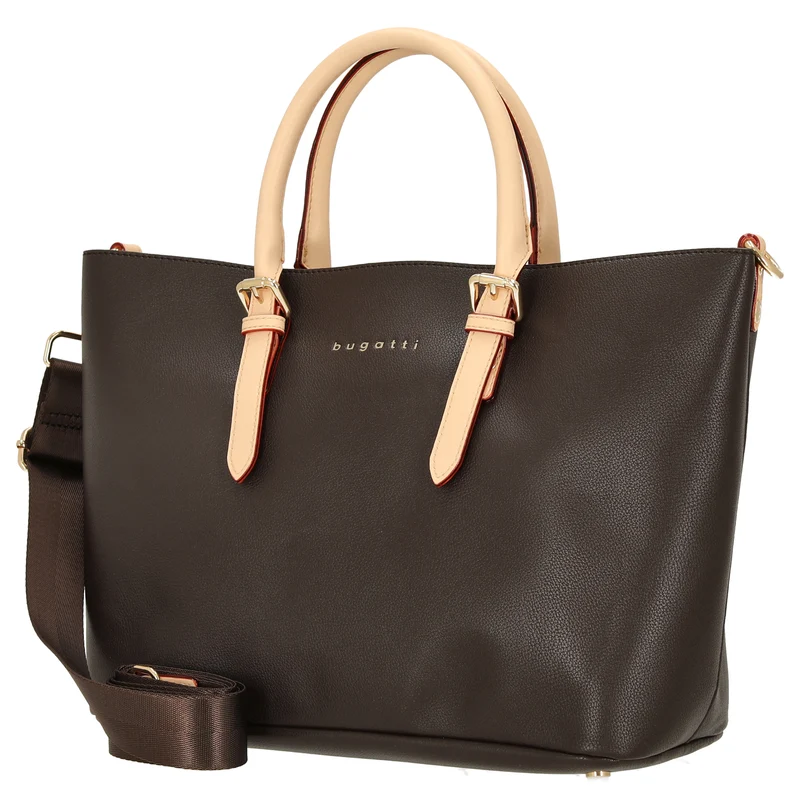 bugatti Ella - Bolso shopper M 33 cm (darkbrown)