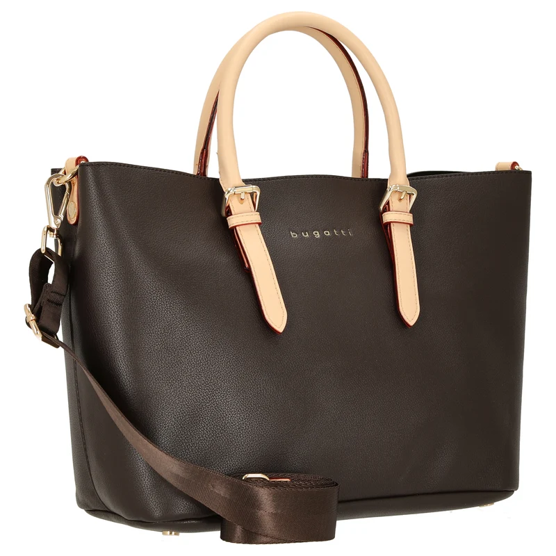 bugatti Ella - Bolso shopper M 33 cm (darkbrown)