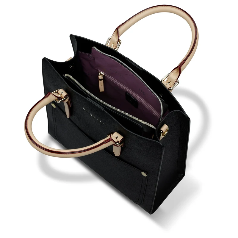 bugatti Ella - Bolso de mano L 30 cm (black)
