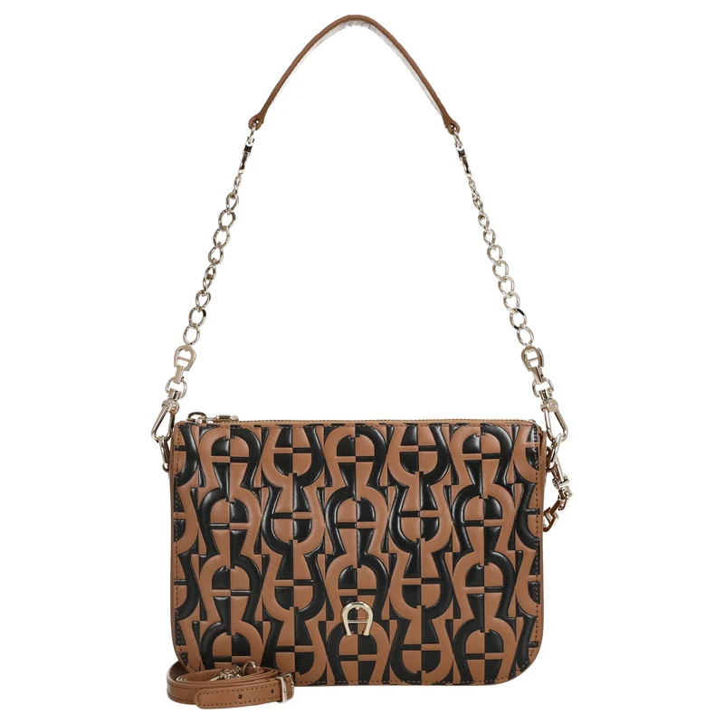 Aigner Pria - Bolso de hombro 21 cm XS (maple brown)