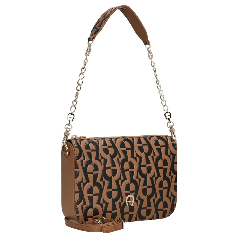 Aigner Pria - Bolso de hombro 21 cm XS (maple brown)