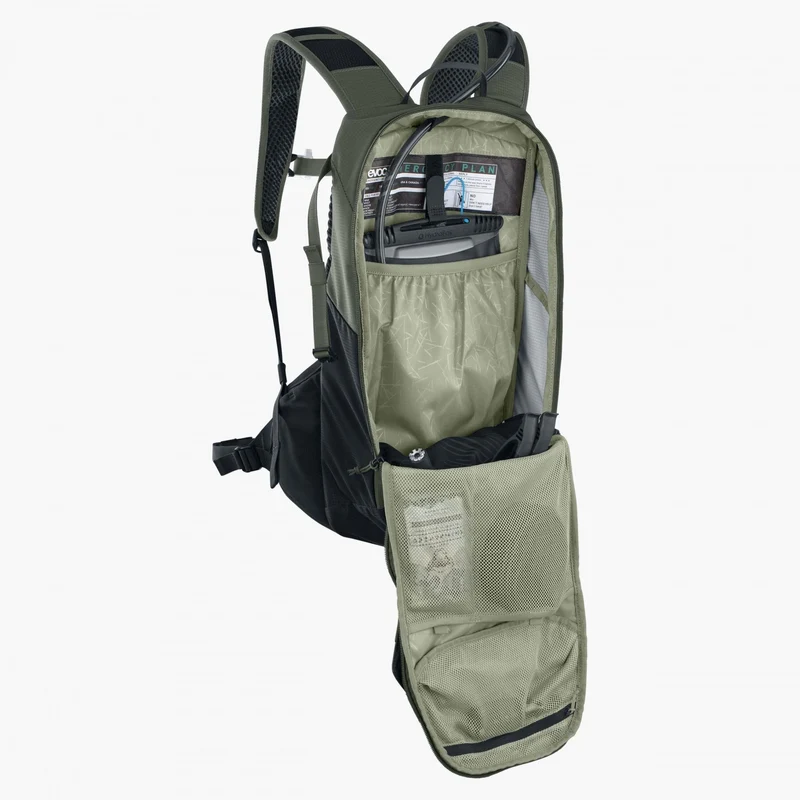 Evoc Ride 12L - Mochila de bicicleta 47 cm (dark olive/black)