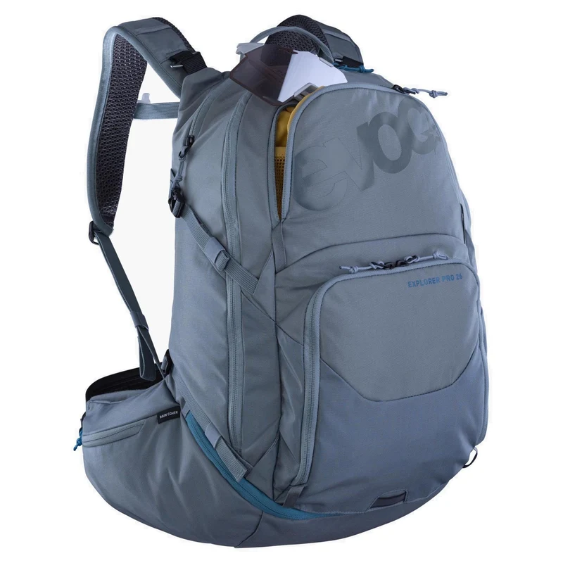 Evoc Explorer Pro 26 - Mochila de bicicleta 50 cm (steel)