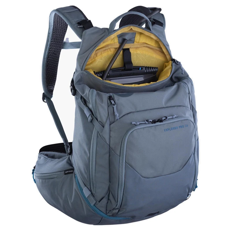 Evoc Explorer Pro 26 - Mochila de bicicleta 50 cm (steel)