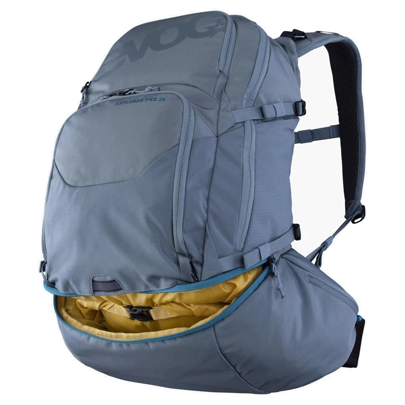 Evoc Explorer Pro 26 - Mochila de bicicleta 50 cm (steel)