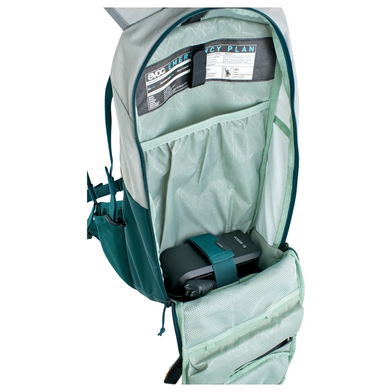Evoc E-Ride 12 - Mochila de bicicleta 47 cm (stone/petrol)