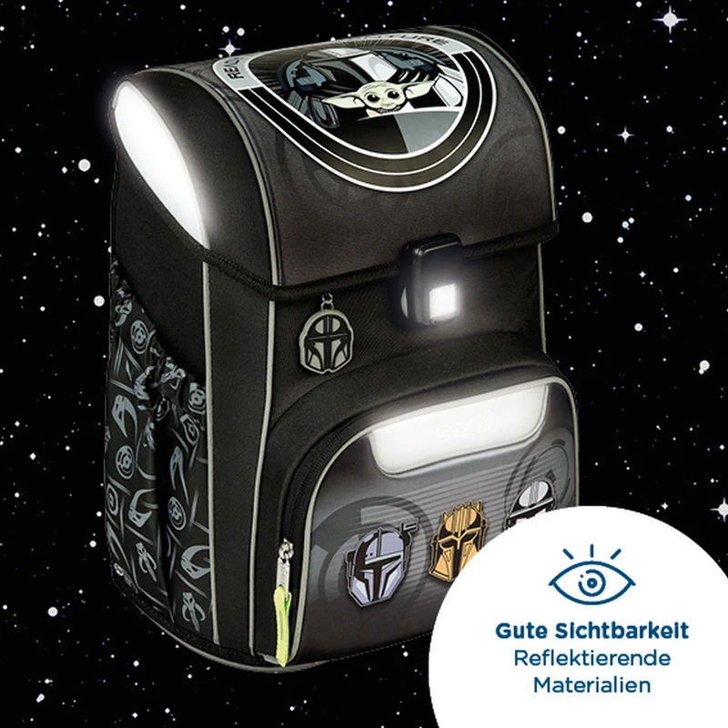Scooli EasyFit - Mochila escolar Set 5tlg. (Star Wars)