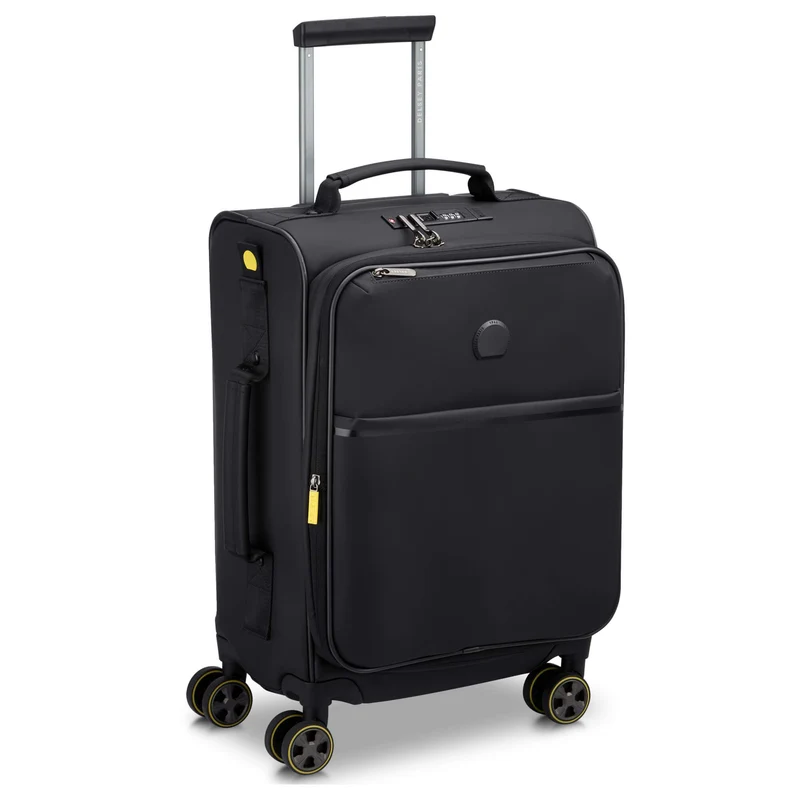 Delsey Paris Turenne Soft - Trolley de 4 ruedas 56 cm S expandible (schwarz)