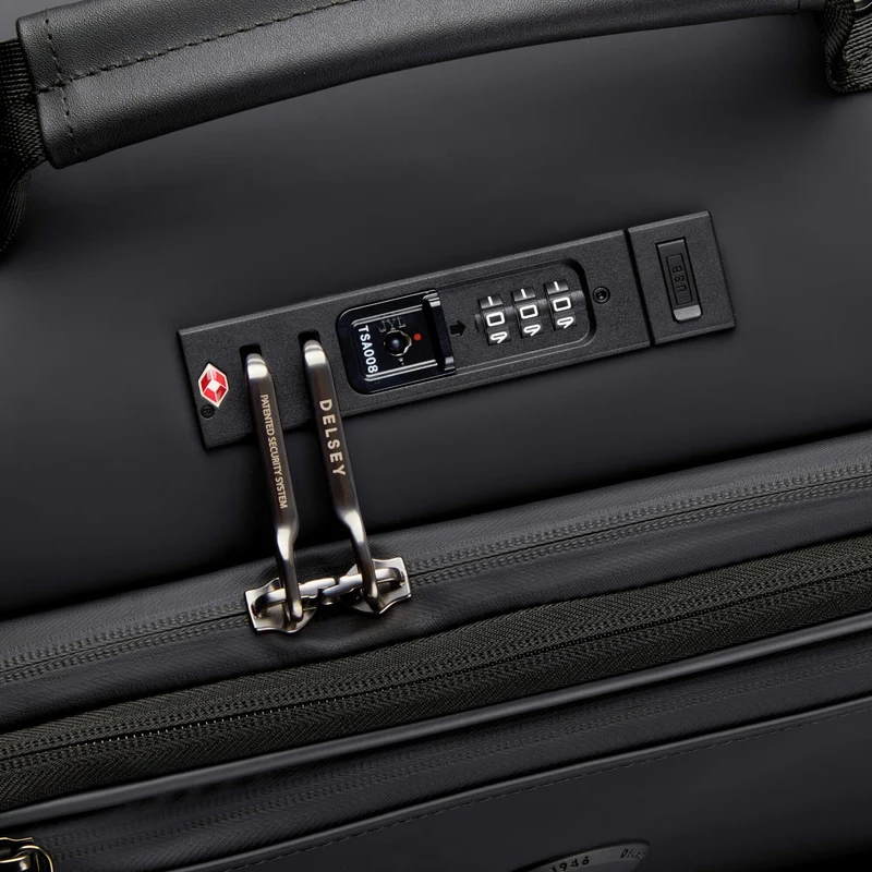 Delsey Paris Turenne Soft - Trolley de 4 ruedas 56 cm S expandible (schwarz)