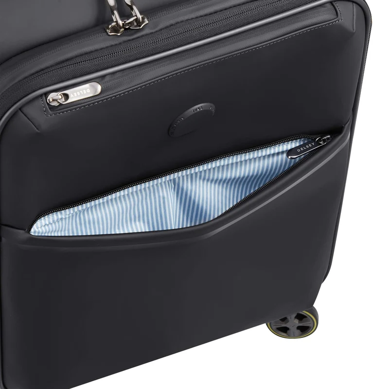 Delsey Paris Turenne Soft - Trolley de 4 ruedas 56 cm S expandible (schwarz)