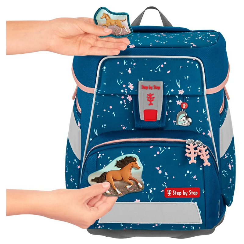 Step by Step Space - Mochila escolar Set 5tlg. (Wild Horse Ronja)