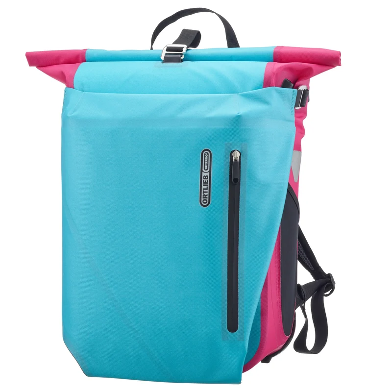 Ortlieb Vario Cyber 26 Hinterradtasche QL2.1 - Mochila 47 cm (blue cyber pink)