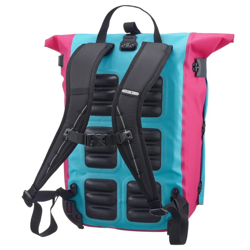 Ortlieb Vario Cyber 26 Hinterradtasche QL2.1 - Mochila 47 cm (blue cyber pink)