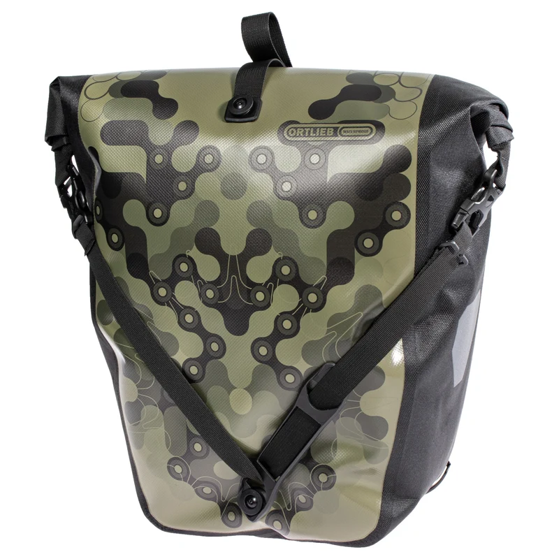 Ortlieb Back-Roller Design 20 QL 2.1 - Bolsa trasera para rueda 42 cm (camo chain)