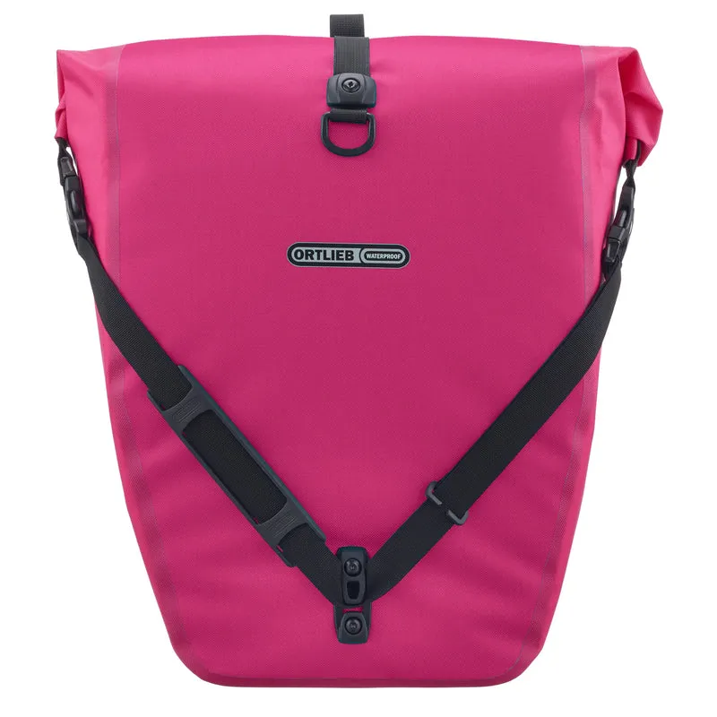 Ortlieb Back-Roller Cyber 20 QL 2.1 - Bolsa trasera para rueda trasera 42 cm (cyber pink)