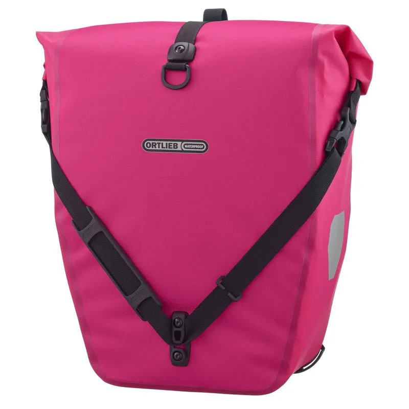 Ortlieb Back-Roller Cyber 20 QL 2.1 - Bolsa trasera para rueda trasera 42 cm (cyber pink)