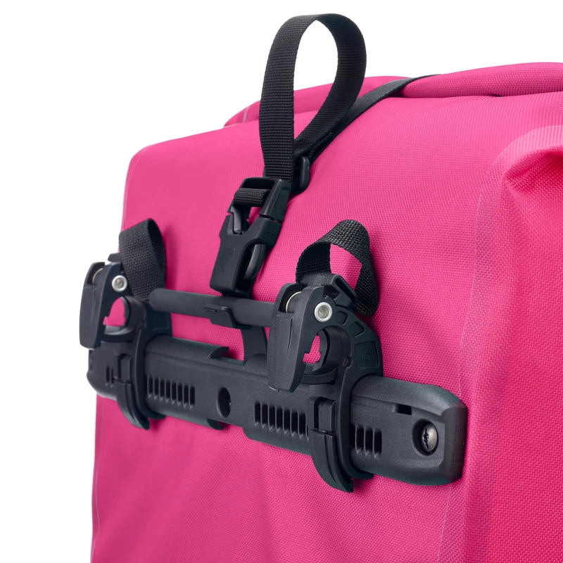 Ortlieb Back-Roller Cyber 20 QL 2.1 - Bolsa trasera para rueda trasera 42 cm (cyber pink)