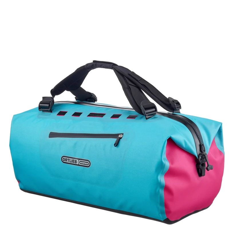 Ortlieb Duffle Lite 60 - Bolsa de viaje / Mochila 58 cm (blue cyber pink)