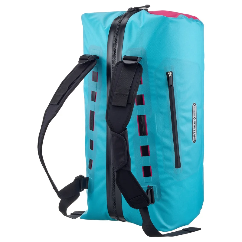 Ortlieb Duffle Lite 60 - Bolsa de viaje / Mochila 58 cm (blue cyber pink)