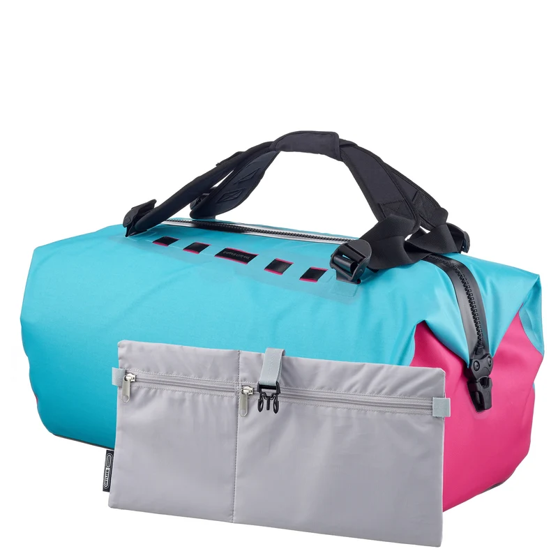 Ortlieb Duffle Lite 60 - Bolsa de viaje / Mochila 58 cm (blue cyber pink)