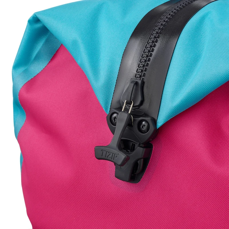 Ortlieb Duffle Lite 60 - Bolsa de viaje / Mochila 58 cm (blue cyber pink)