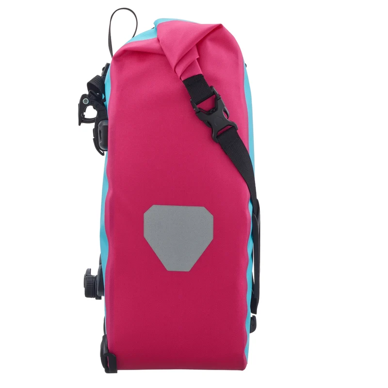 Ortlieb Back-Roller Cyber 20 QL 2.1 - Bolsa para rueda trasera 42 cm (blue cyber pink)