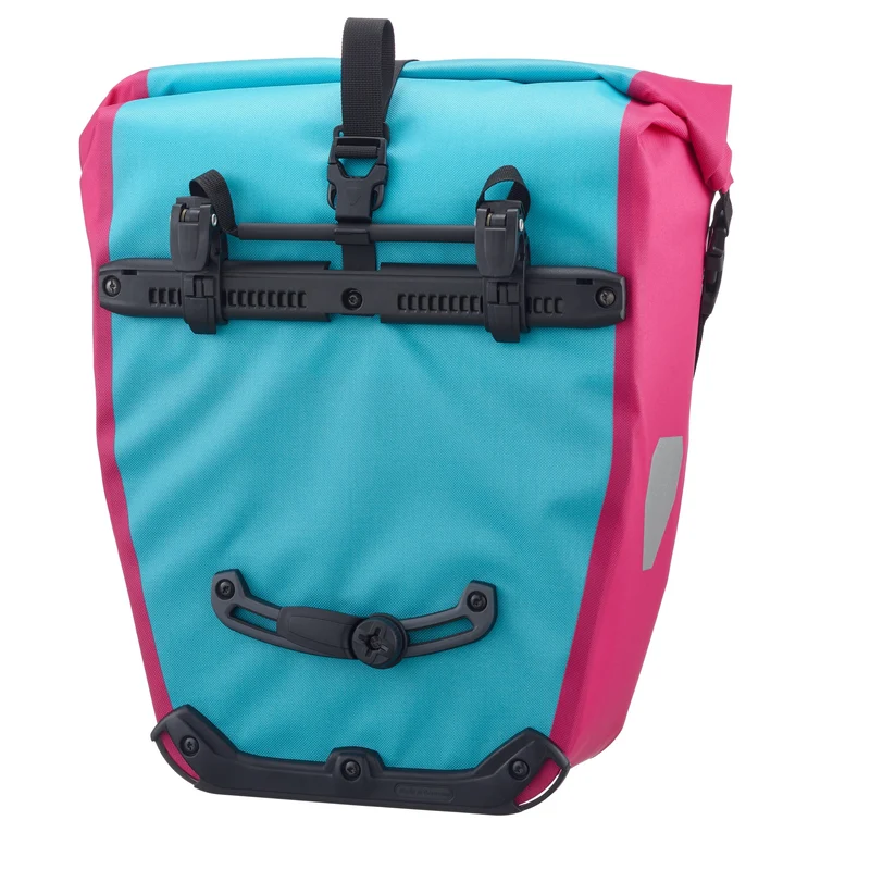 Ortlieb Back-Roller Cyber 20 QL 2.1 - Bolsa para rueda trasera 42 cm (blue cyber pink)