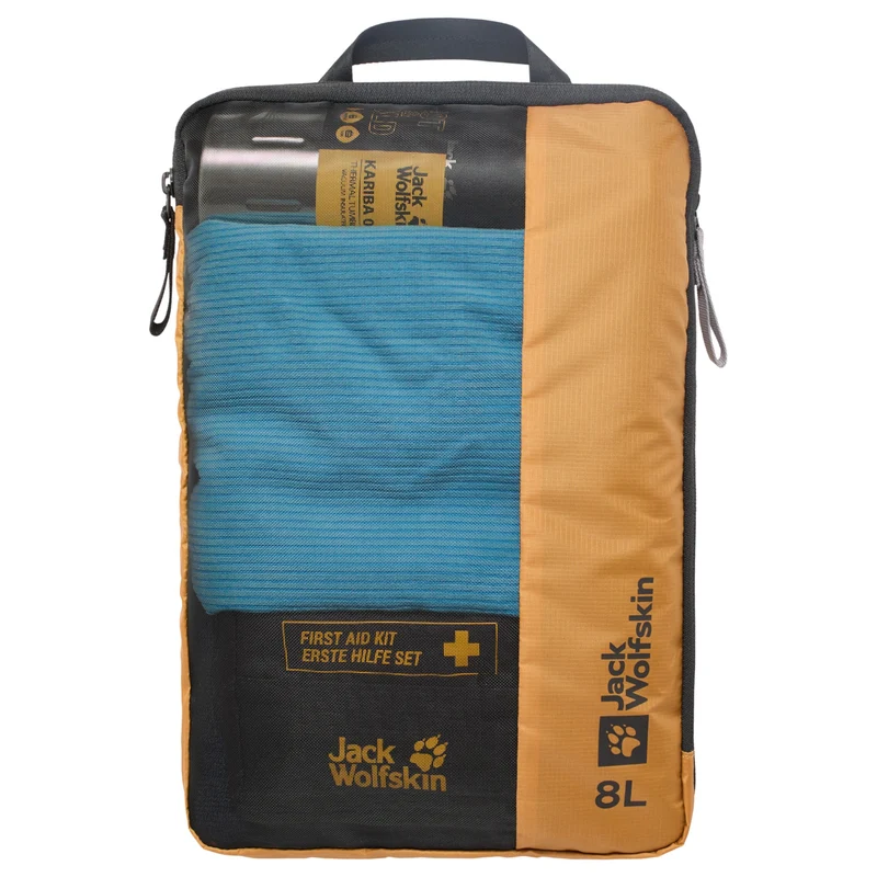 Jack Wolfskin Compression Cube 8 - Bolsa de compresión 34 cm (salted caramel)