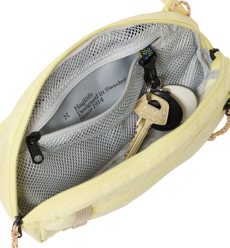 Haglöfs Tight Hip Pack 1 - Riñonera 19 cm (yellow rise/chalk beige)