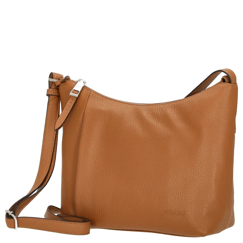 Picard Pure - Bolso bandolera 30 cm (cognac)