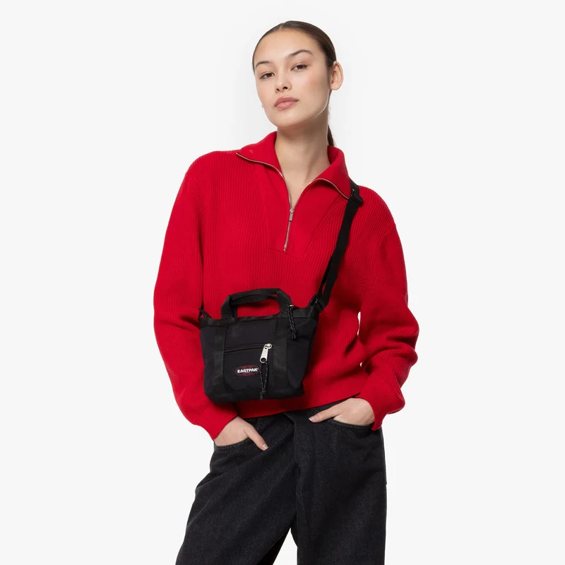 Eastpak Travel Tote Mini - Bolso bandolera 27 cm (black)