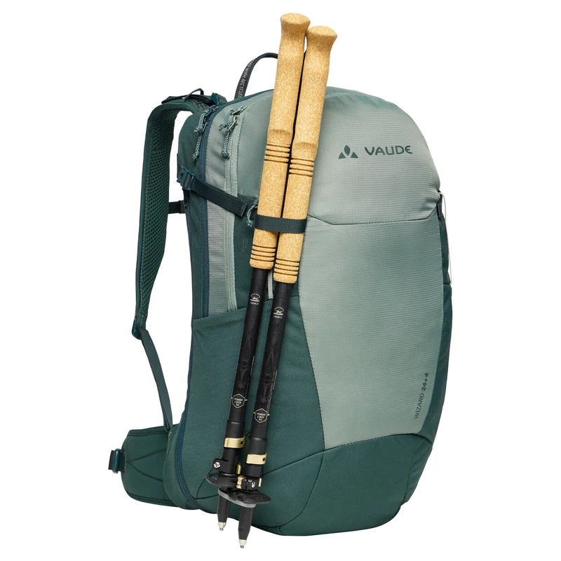 Vaude Wizard 24+4 - Mochila de senderismo 52 cm (agave)