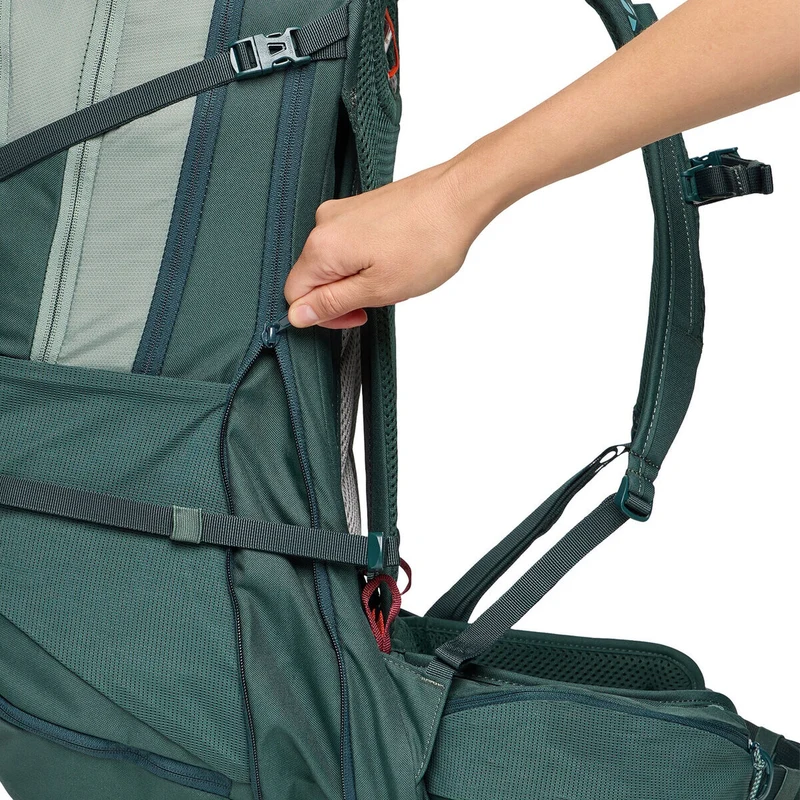 Vaude Wizard 30+4 - Mochila de senderismo 54 cm (agave)