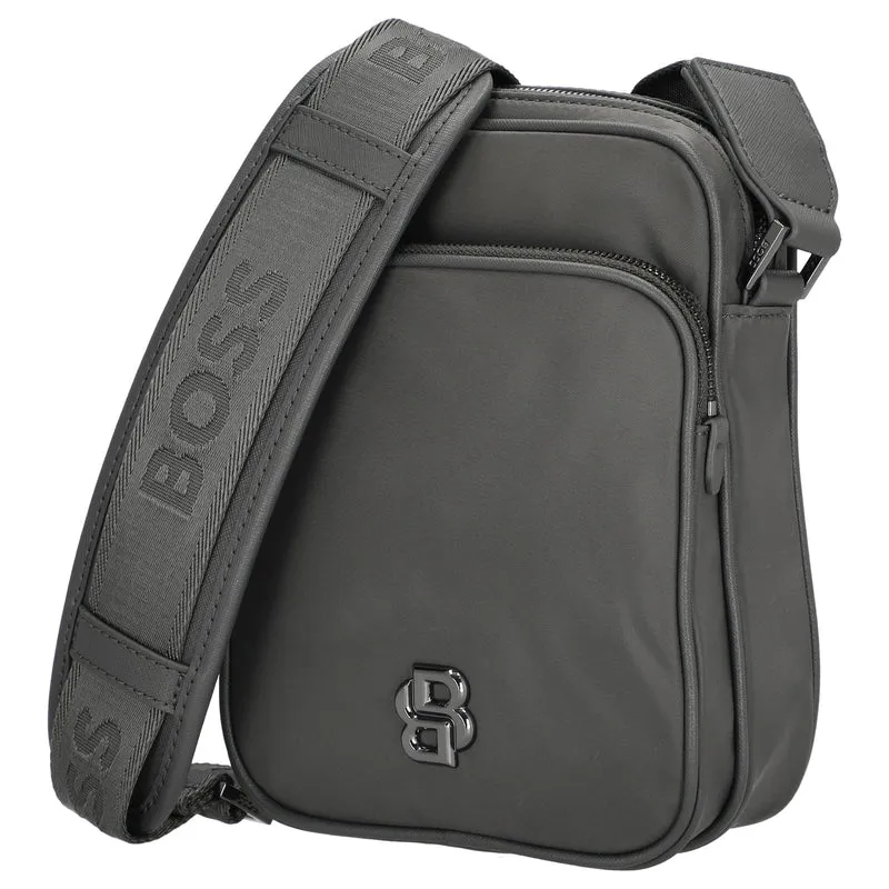 BOSS B Icon NS - Bolso bandolera 20.5 cm (medium grey)