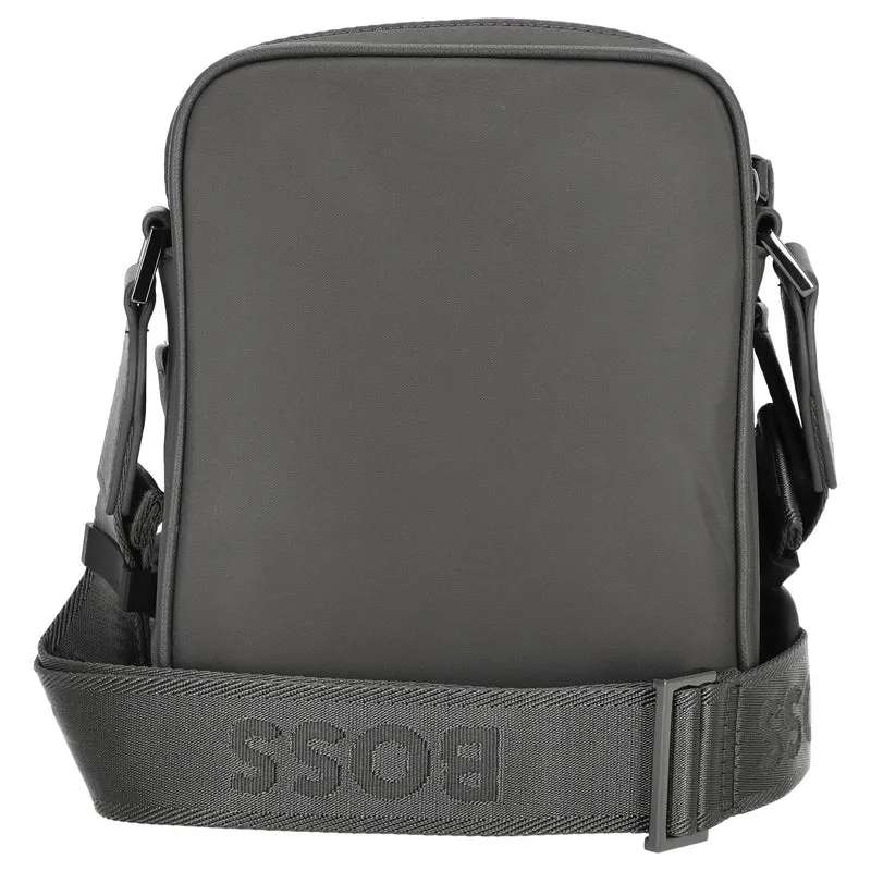 BOSS B Icon NS - Bolso bandolera 20.5 cm (medium grey)
