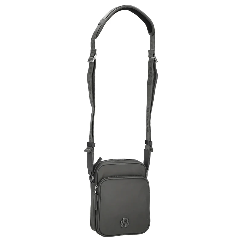 BOSS B Icon NS - Bolso bandolera 20.5 cm (medium grey)