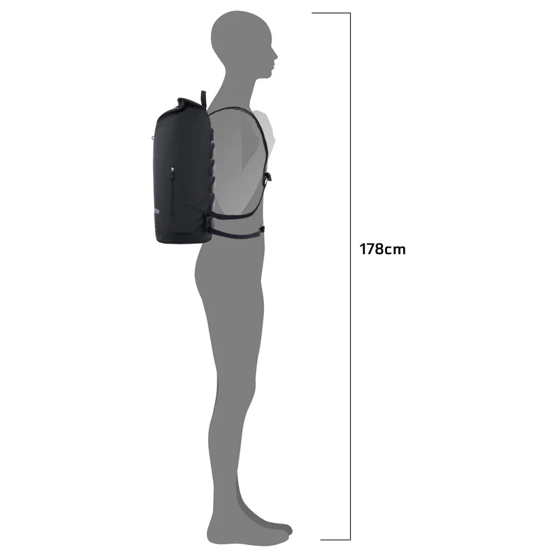 Ortlieb Commuter-Daypack 27 - Mochila 15.4" 50 cm (black)