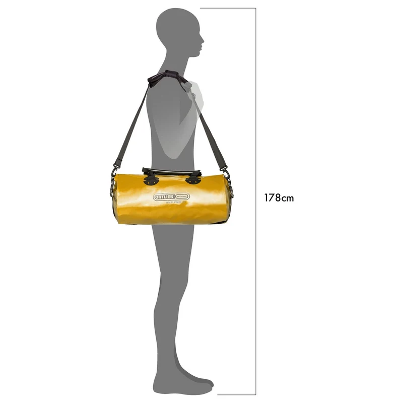 Ortlieb Rack-Pack 24 - Bolsa de viaje 48 cm (yellow black)