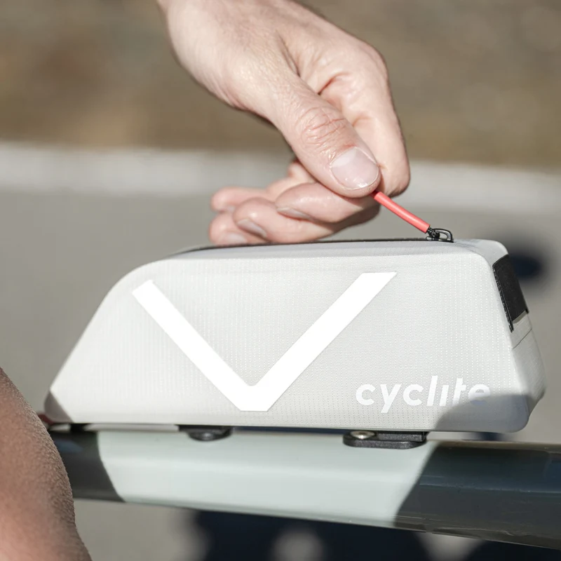 Cyclite Top Tube Bag Nano / 01 - Bolsa de cuadro (Bikepacking) 19.5 cm (light grey)