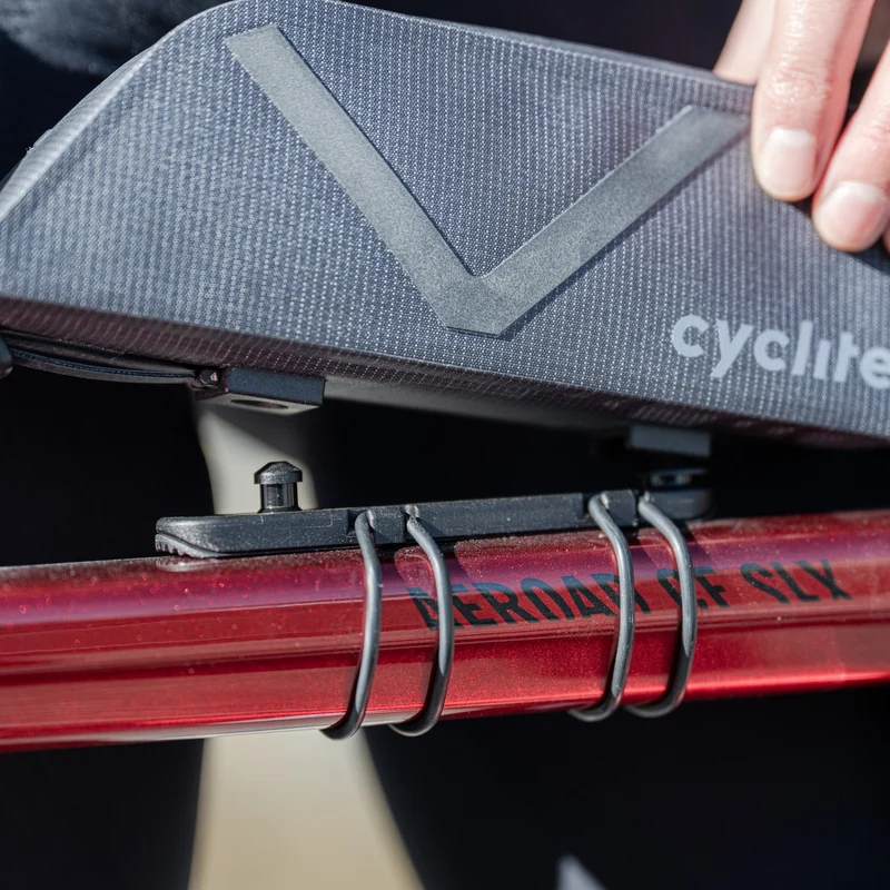 Cyclite Top Tube Bag Nano / 01 - Bolsa de cuadro (Bikepacking) 19.5 cm (black)