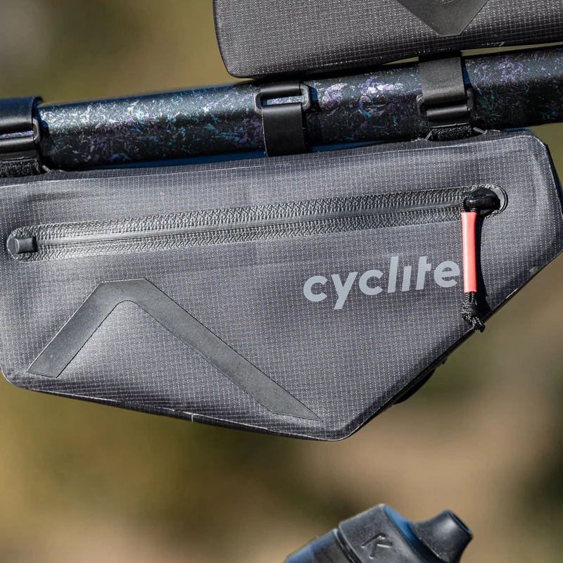Cyclite Frame Bag Small / 02 - Bolsa de cuadro (Bikepacking) 24 cm (black)