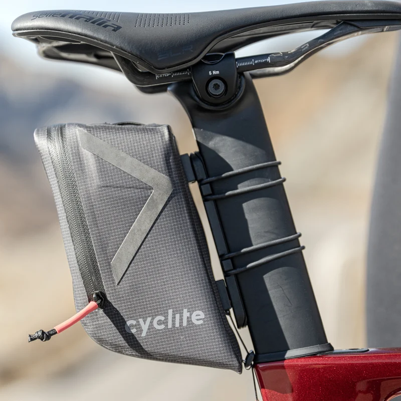 Cyclite Saddle Bag Nano / 01 - Bolsa de sillín (Bikepacking) 17.5 cm (black)