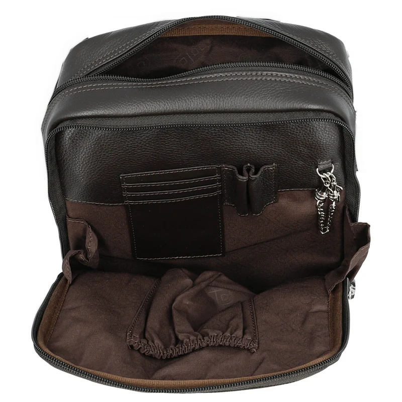 Picard Milano - Bolso bandolera 19 cm (cafe)