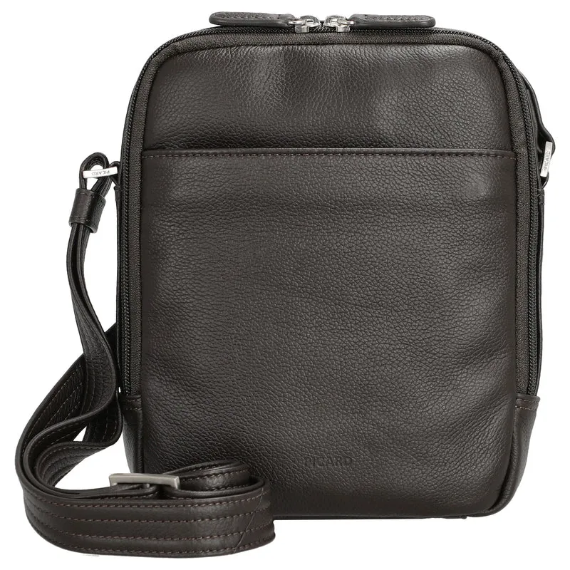 Picard Milano - Bolso bandolera 17 cm (cafe)