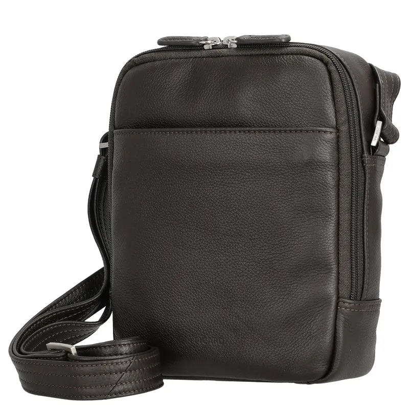 Picard Milano - Bolso bandolera 17 cm (cafe)