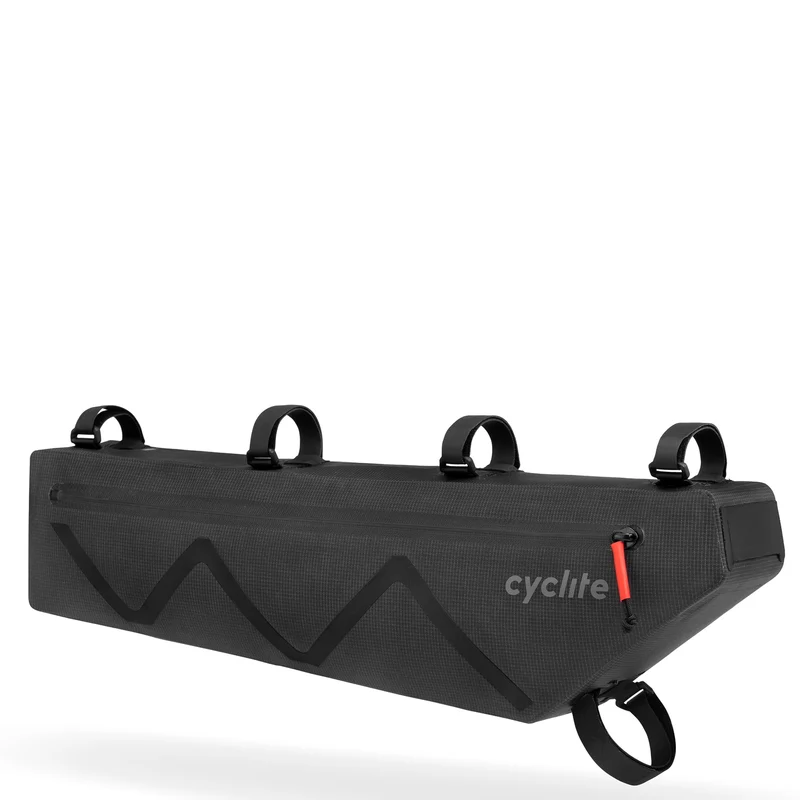 Cyclite Frame Bag Xt / 02 - Bolsa de cuadro (Bikepacking) 46 cm (black)