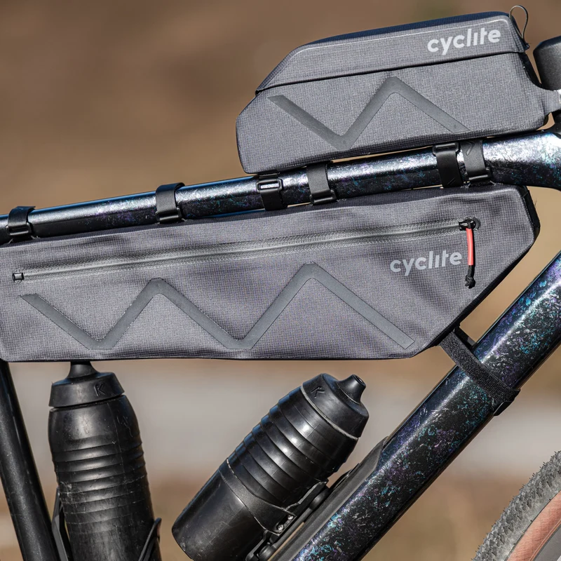 Cyclite Frame Bag Xt / 02 - Bolsa de cuadro (Bikepacking) 46 cm (black)
