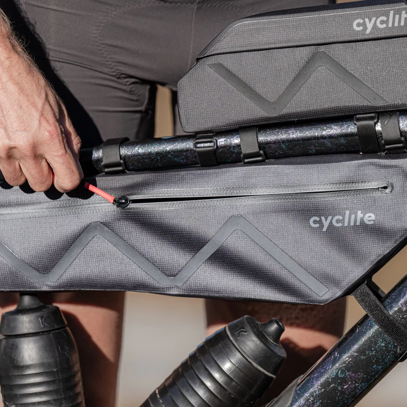Cyclite Frame Bag Xt / 02 - Bolsa de cuadro (Bikepacking) 46 cm (black)