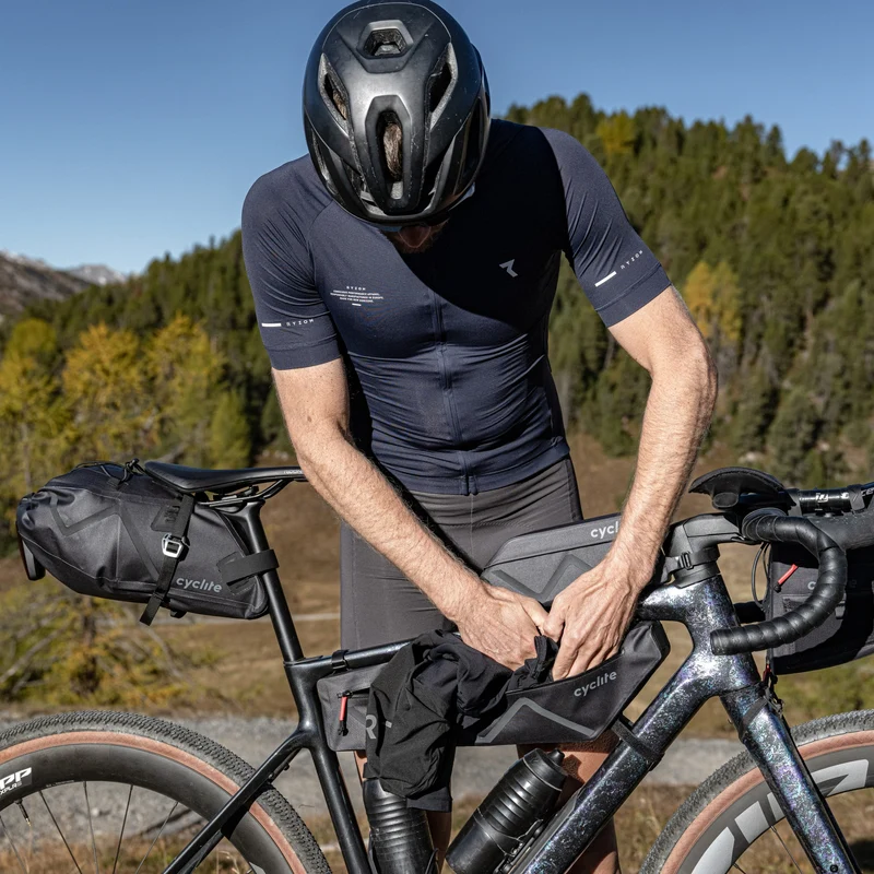 Cyclite Frame Bag Xt / 02 - Bolsa de cuadro (Bikepacking) 46 cm (black)