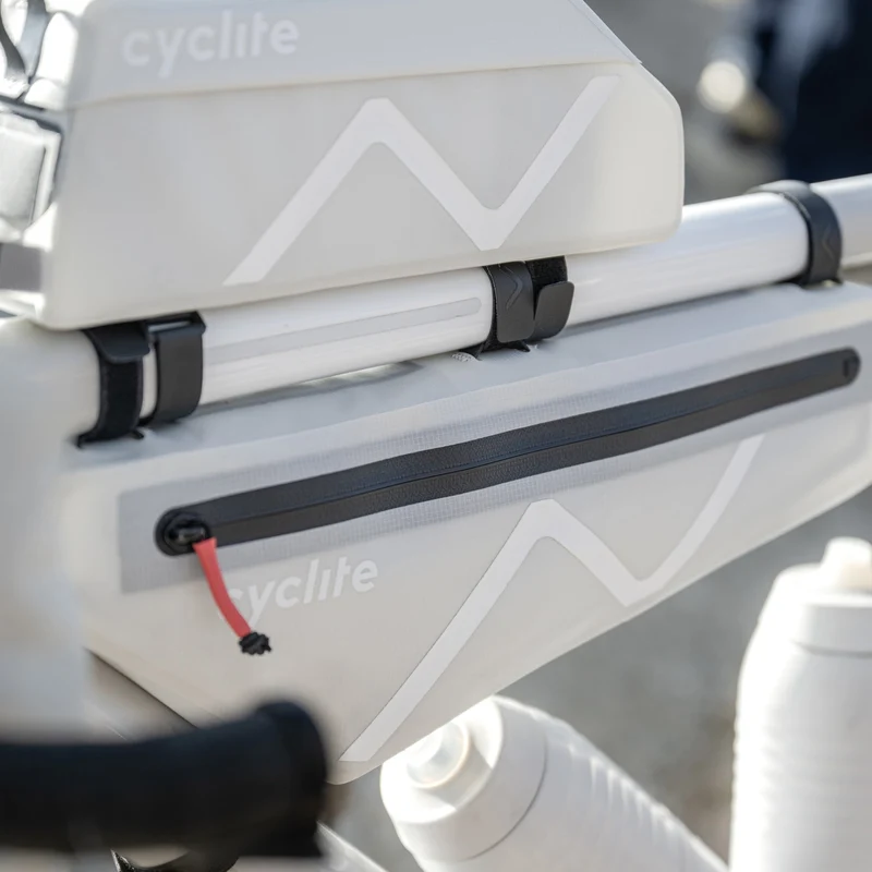 Cyclite Frame Bag / 02 - Bolsa de cuadro (Bikepacking) 38 cm (light grey)